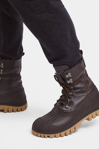 Stutterheim - Men's Patrol Duck Leather Combat Boots