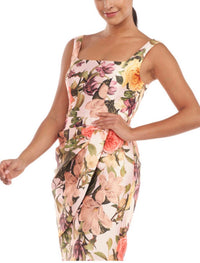 Kay Unger - Floral cocktail dress