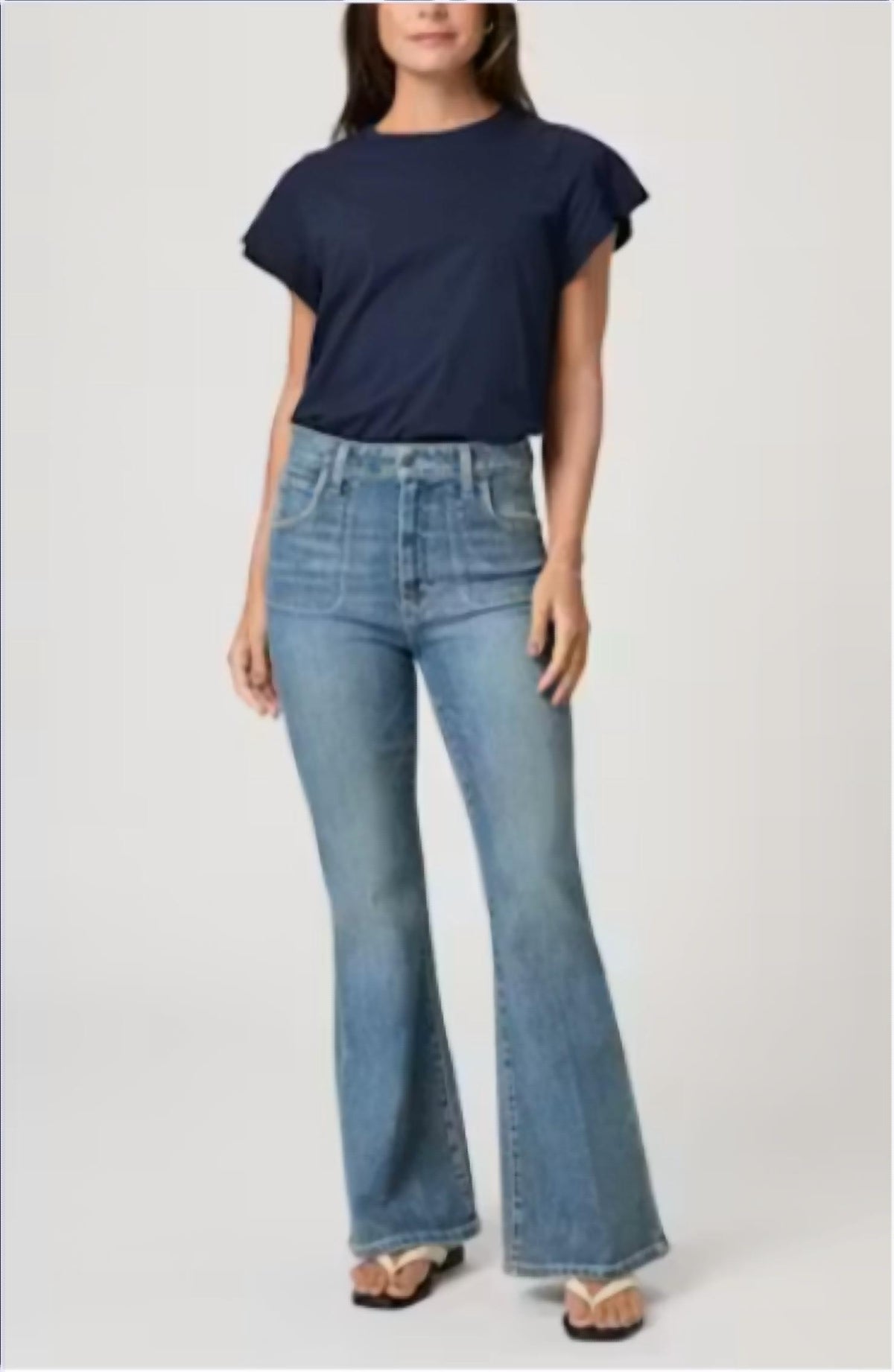 Paige - Marlow Skimmer Flare Jeans