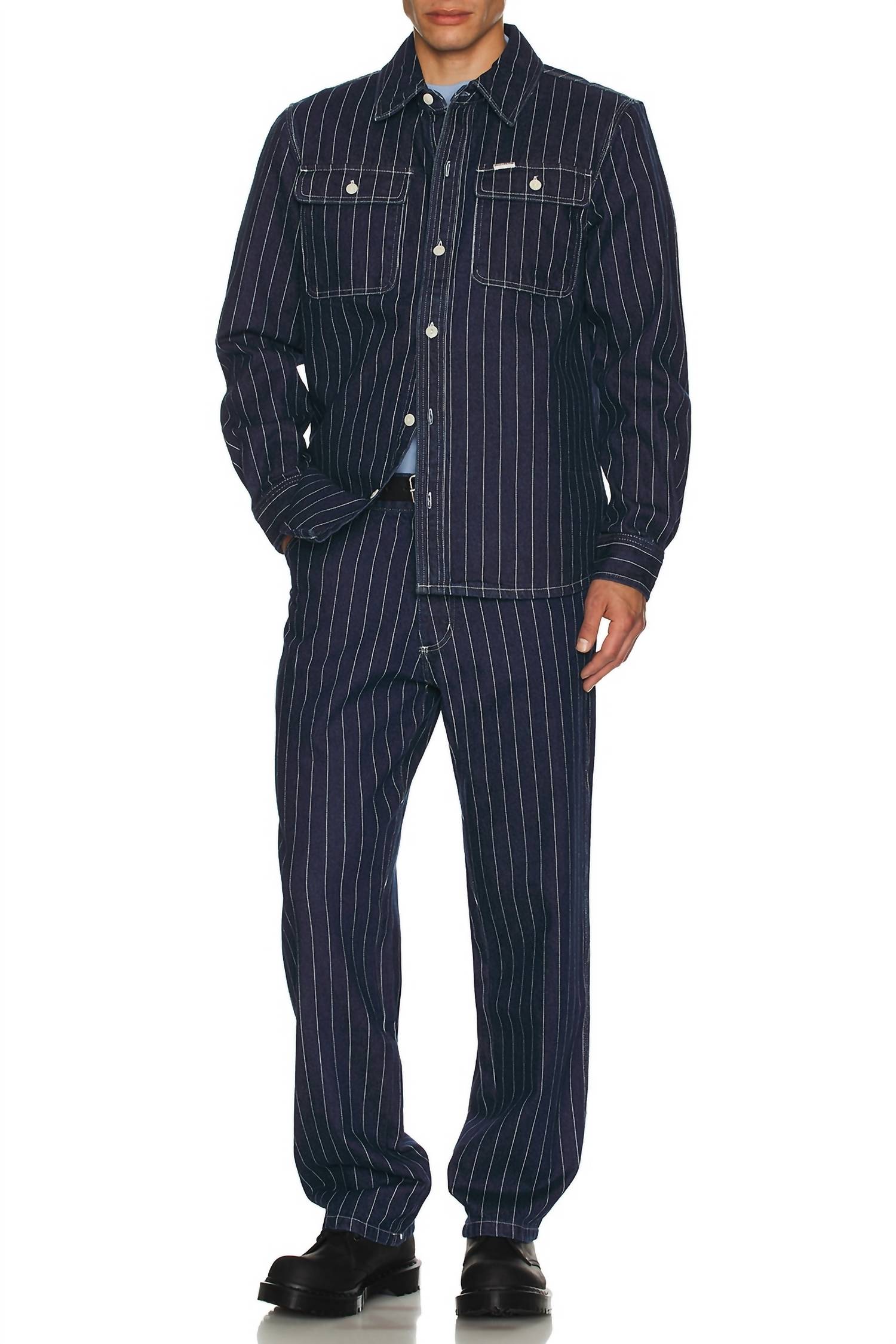 Deus Ex Machina - Vacay Stripe Denim Shirt