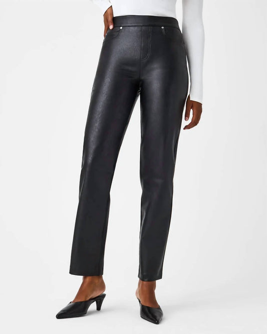 Spanx - LEATHER LIKE SLIM STRAIGHT