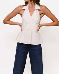 Hutch - Colbie Halter Top