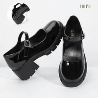 Idifu - Women's Platform Mary Janes Dress Shoes