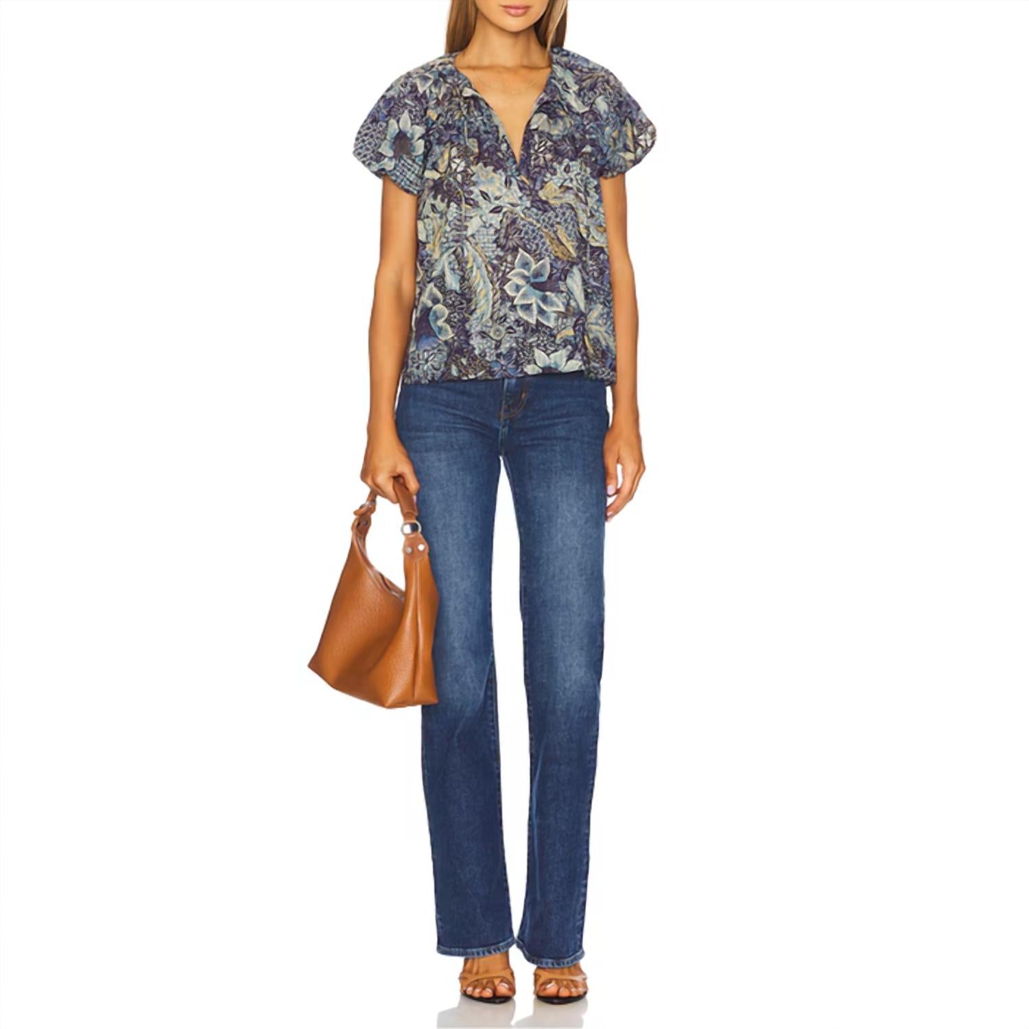 Ulla Johnson Women's Issa Top in portofino - women's blouse - view 4