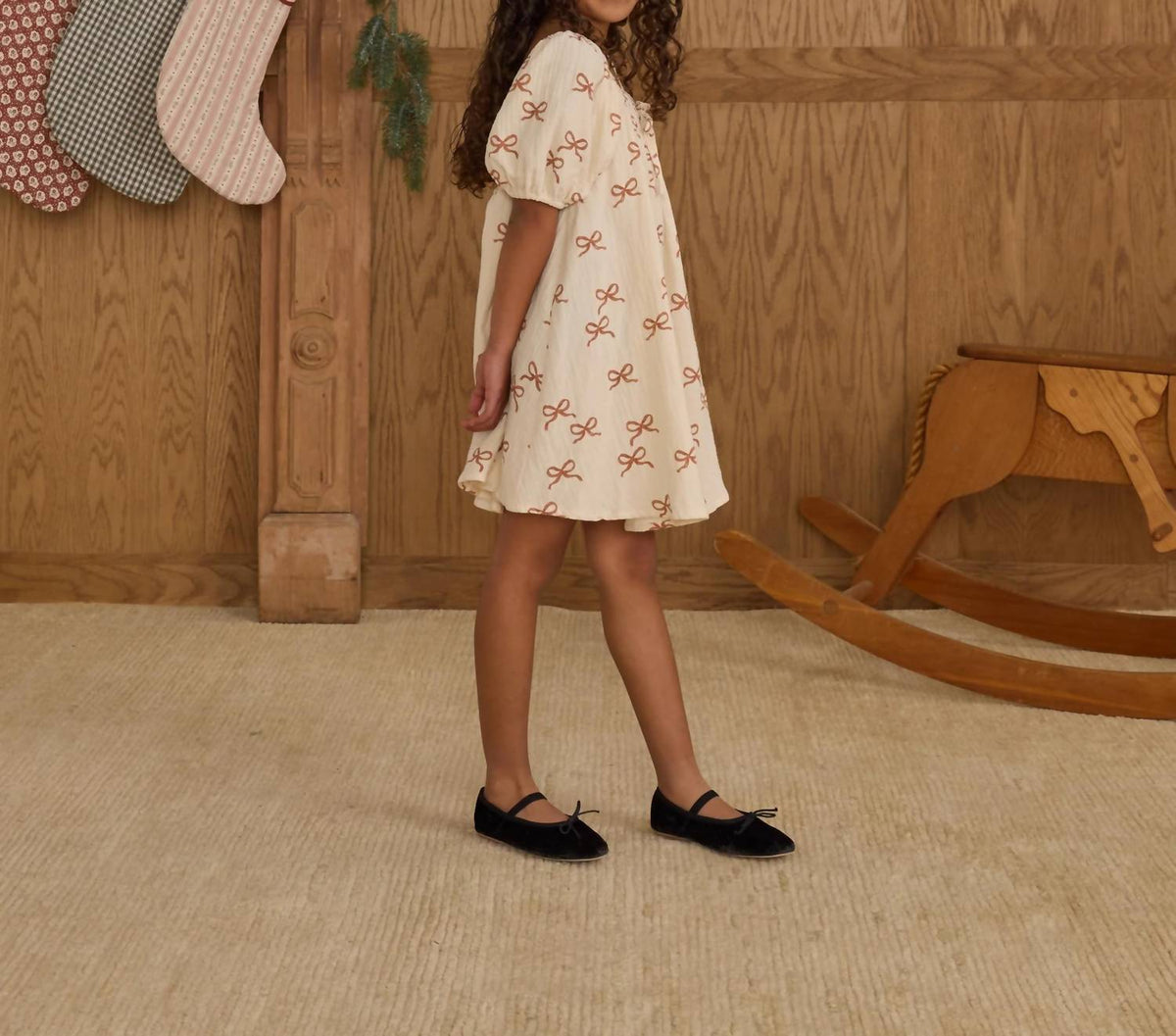Rylee + Cru - Girls Bows Sabrina Mini Dress