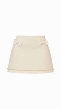 Loveshackfancy - Edeness Tweed Mini Skirt