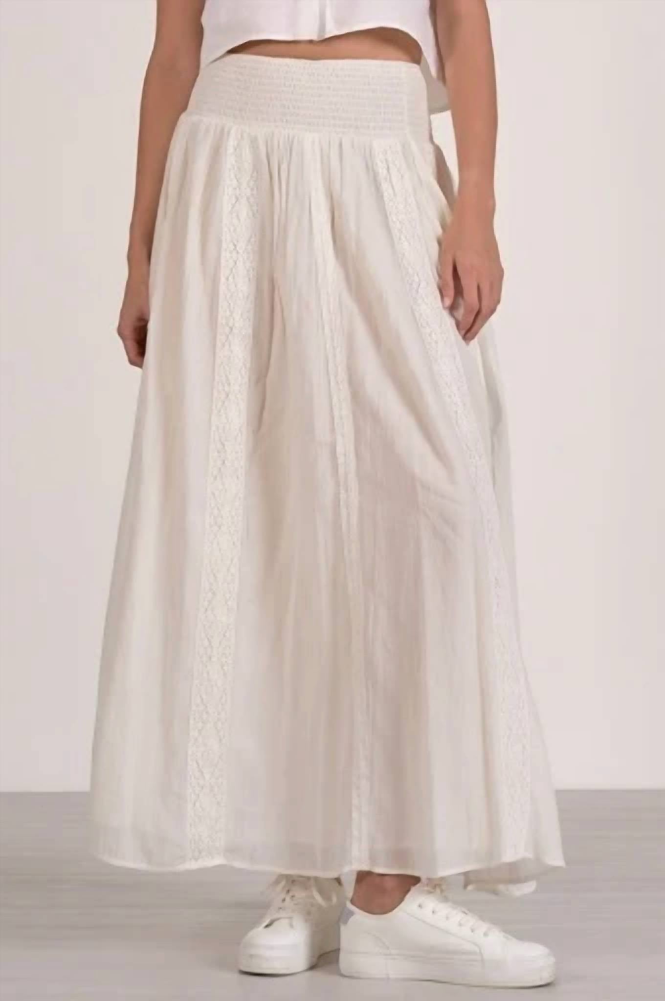 Elan - FLOWY MAXI SKIRT