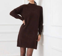 Karen Kane - Mock Neck Sweater Dress