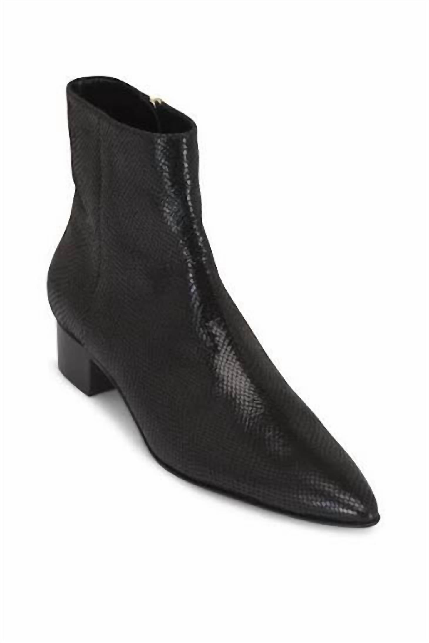 Arteana - Women's Arona Snakeskin Bootie