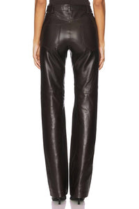 Nili Lotan - Women's Joan Leather Pant