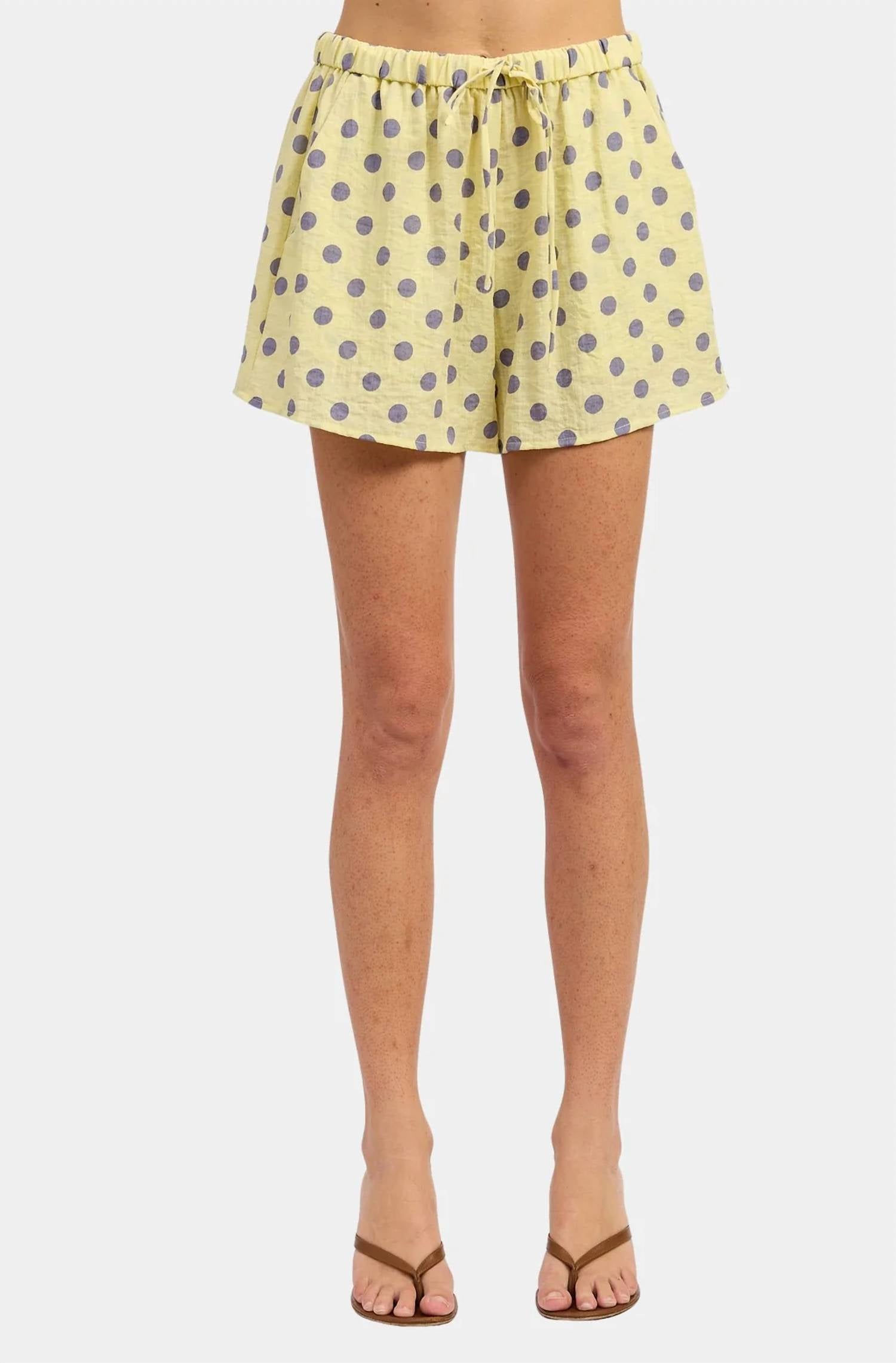 Emory Park - Polka Dot Flared Shorts