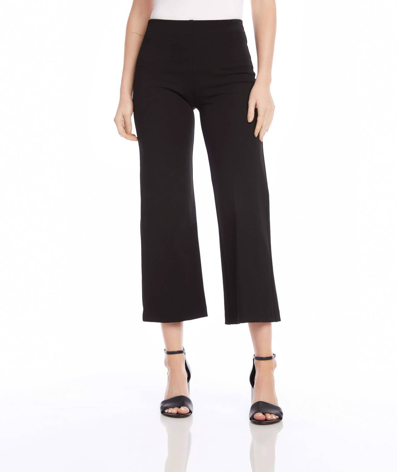 Fifteen Twenty - Wide-leg Cropped Pants