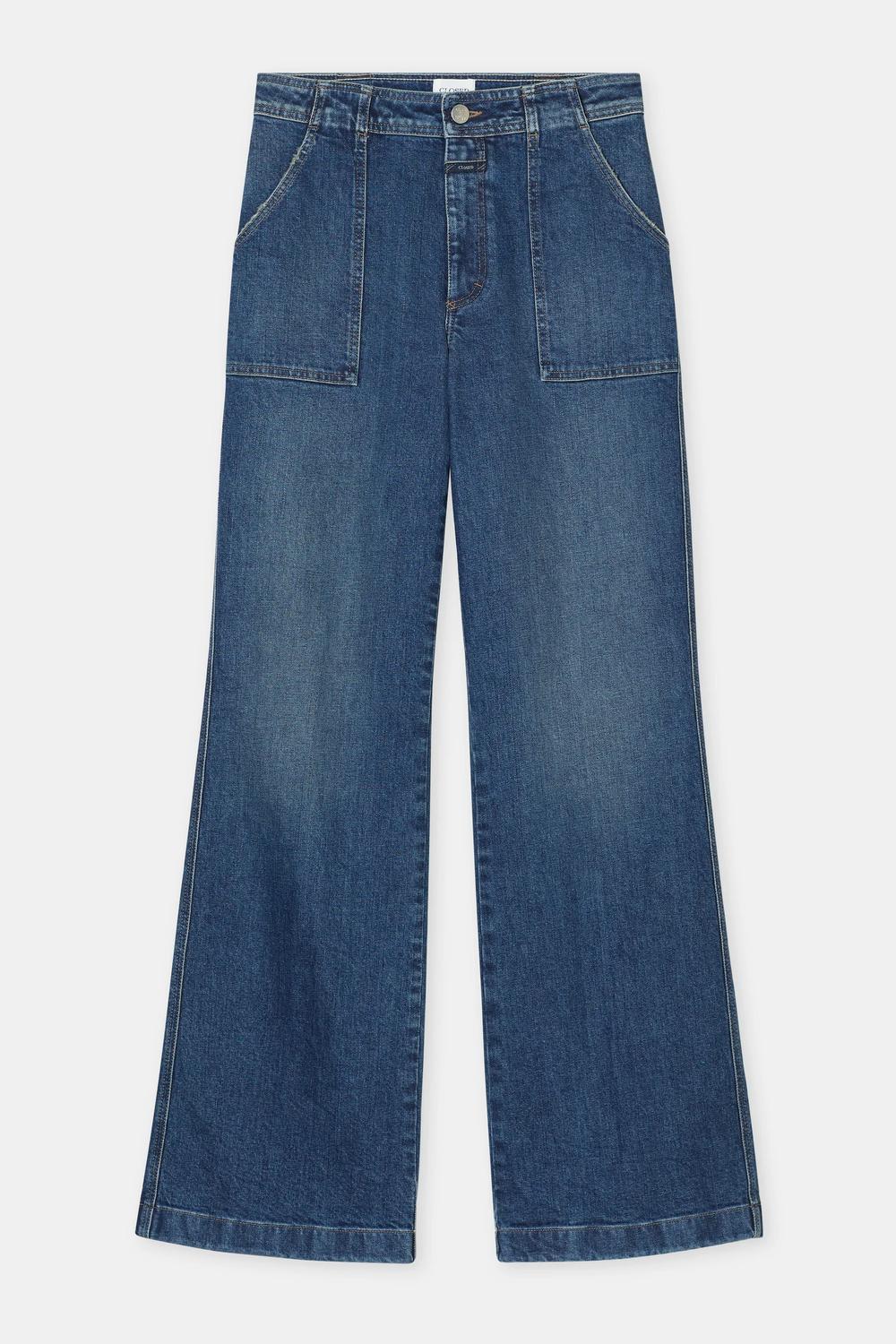 CLOSED Aria Flared Jeans in dark blue 1 - women's pants - view 6