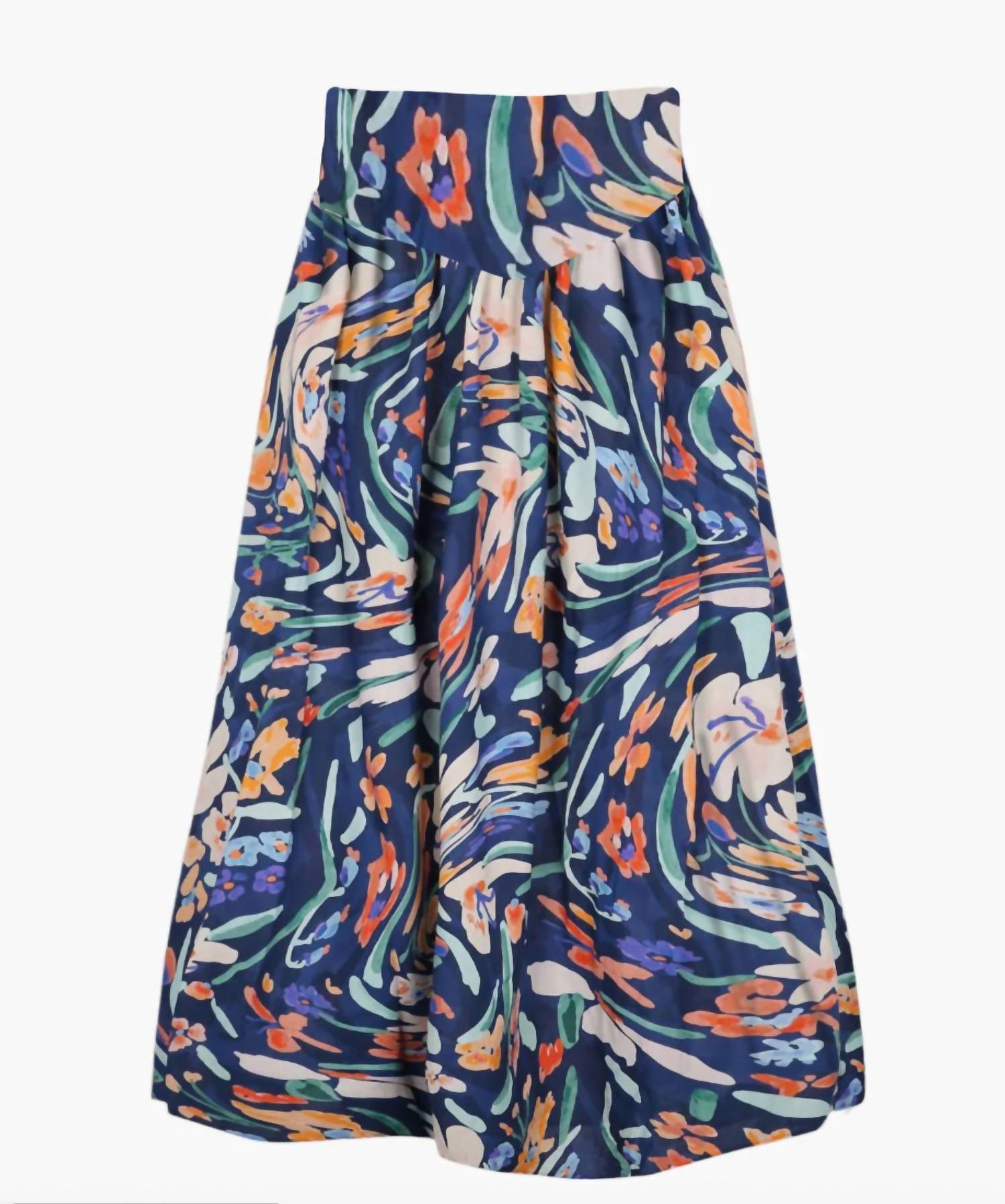 De Loreta - Clavel Skirt Jaleo Azul