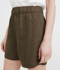 Madewell - Linen Blend Easy Pull On Shorts