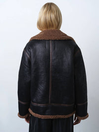 French Connection - Women's Suedette zip up jacket