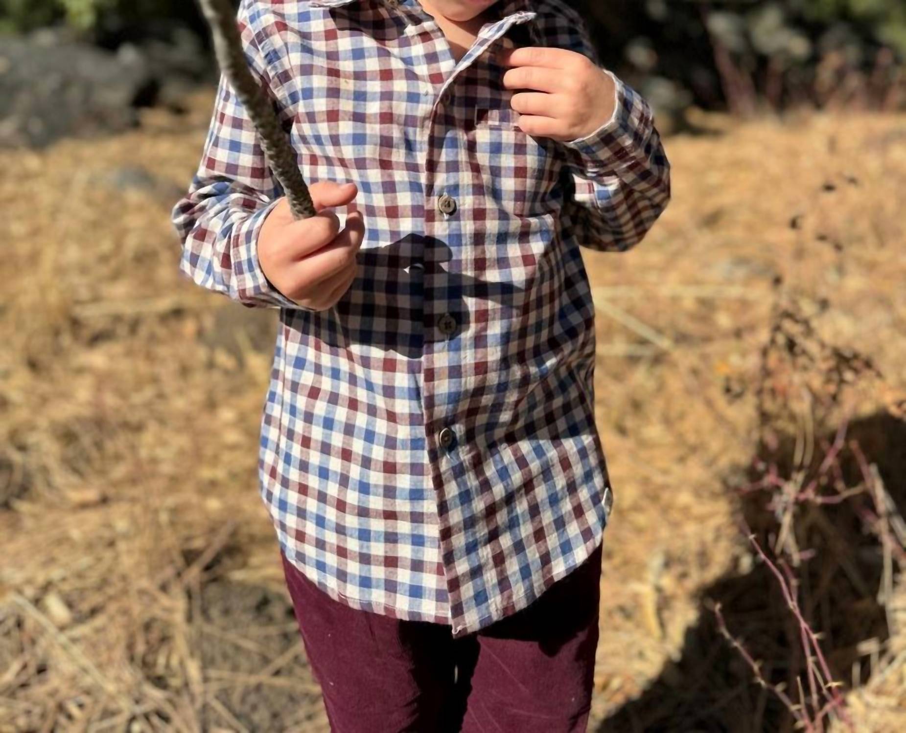 Me & Henry - Boy's Atwood Woven Long Sleeve Woven Shirt