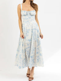 Mable - FLO BUSTIER MIDI DRESS