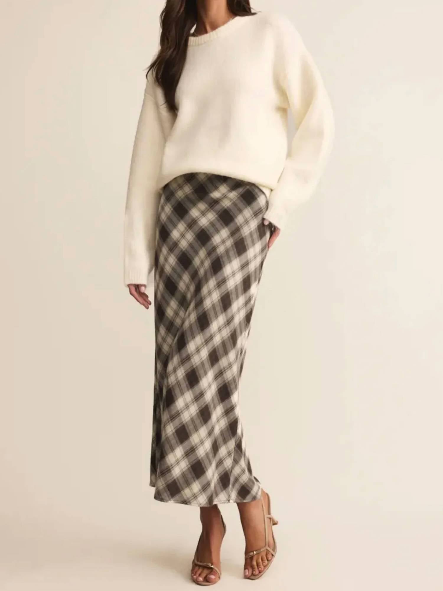 Z Supply - Europa Plaid Midi Skirt