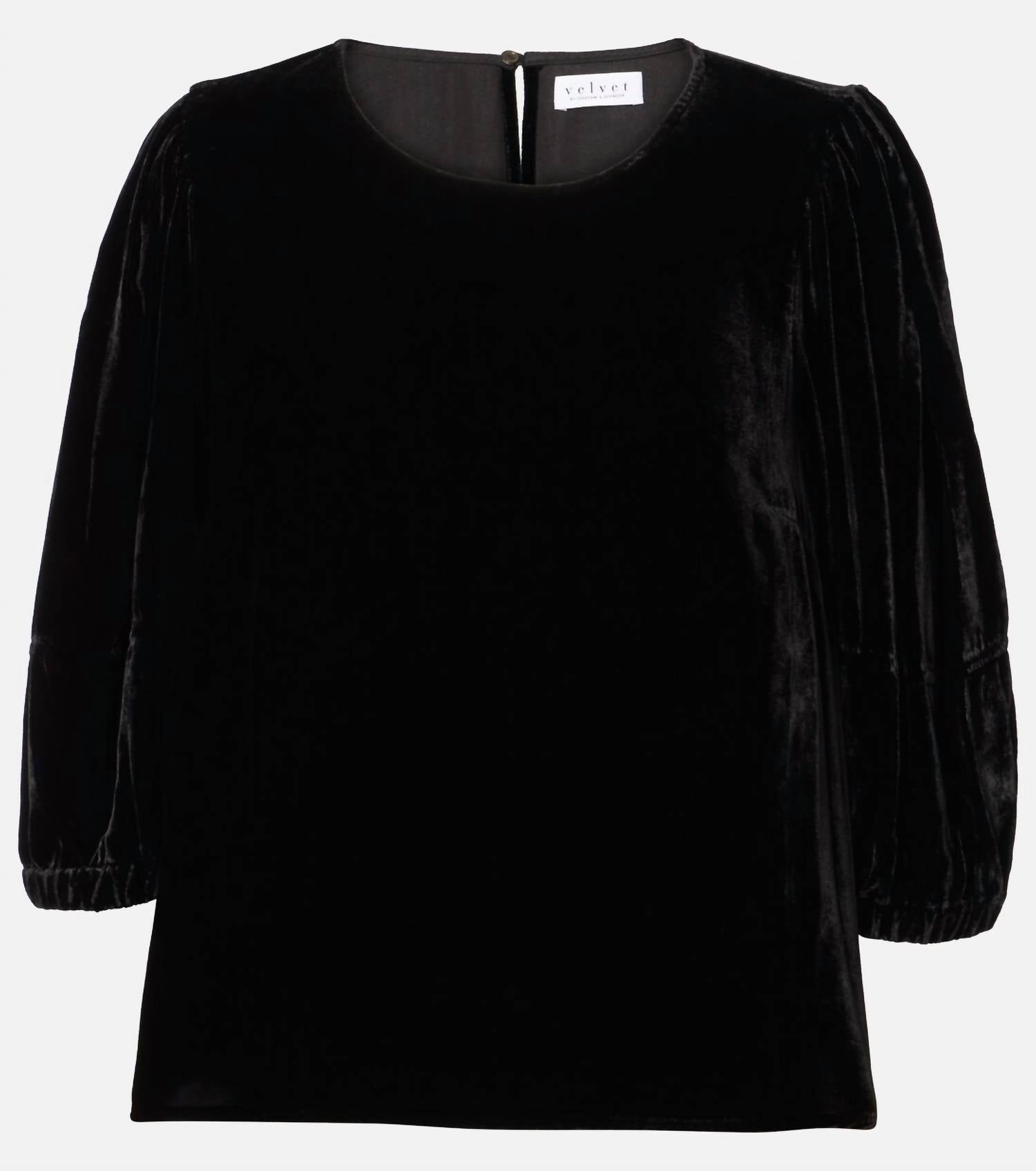 Velvet By Graham & Spencer - Nancy Velvet Top