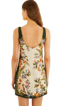 Farm Rio - Square Neck Mini Dress
