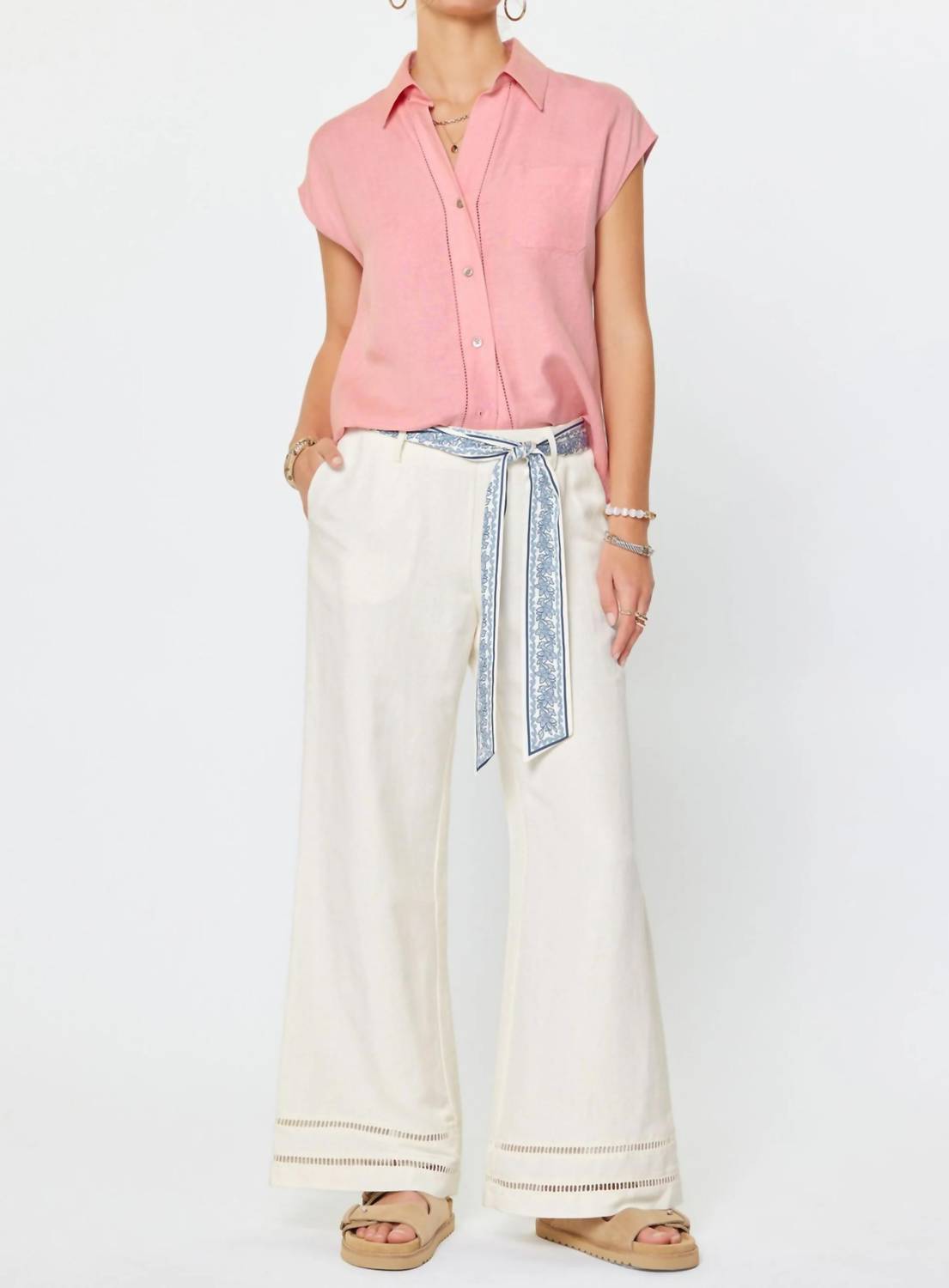 Current Air - High Rise Wide Pants
