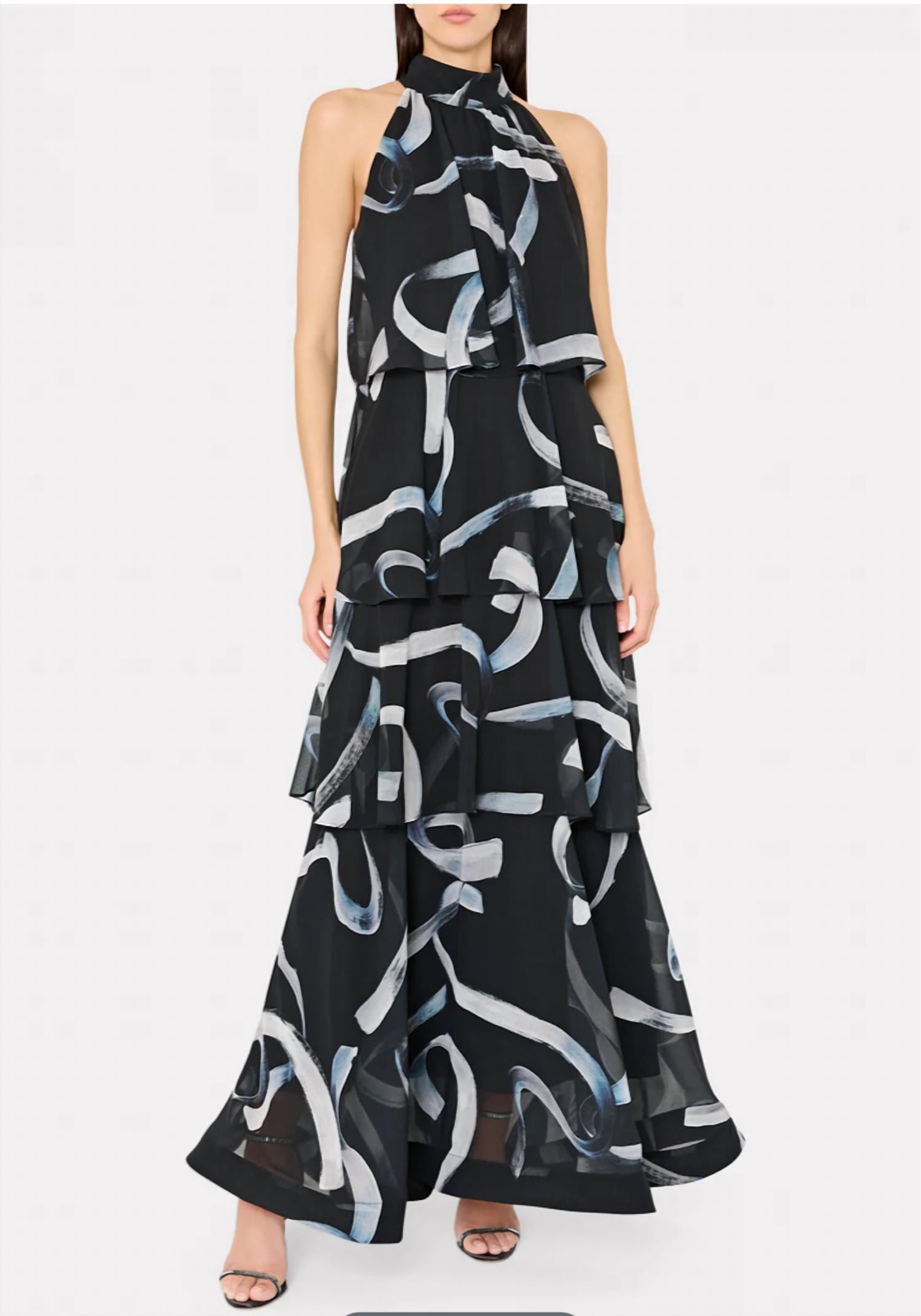 Milly - Salem Printed Maxi Dress