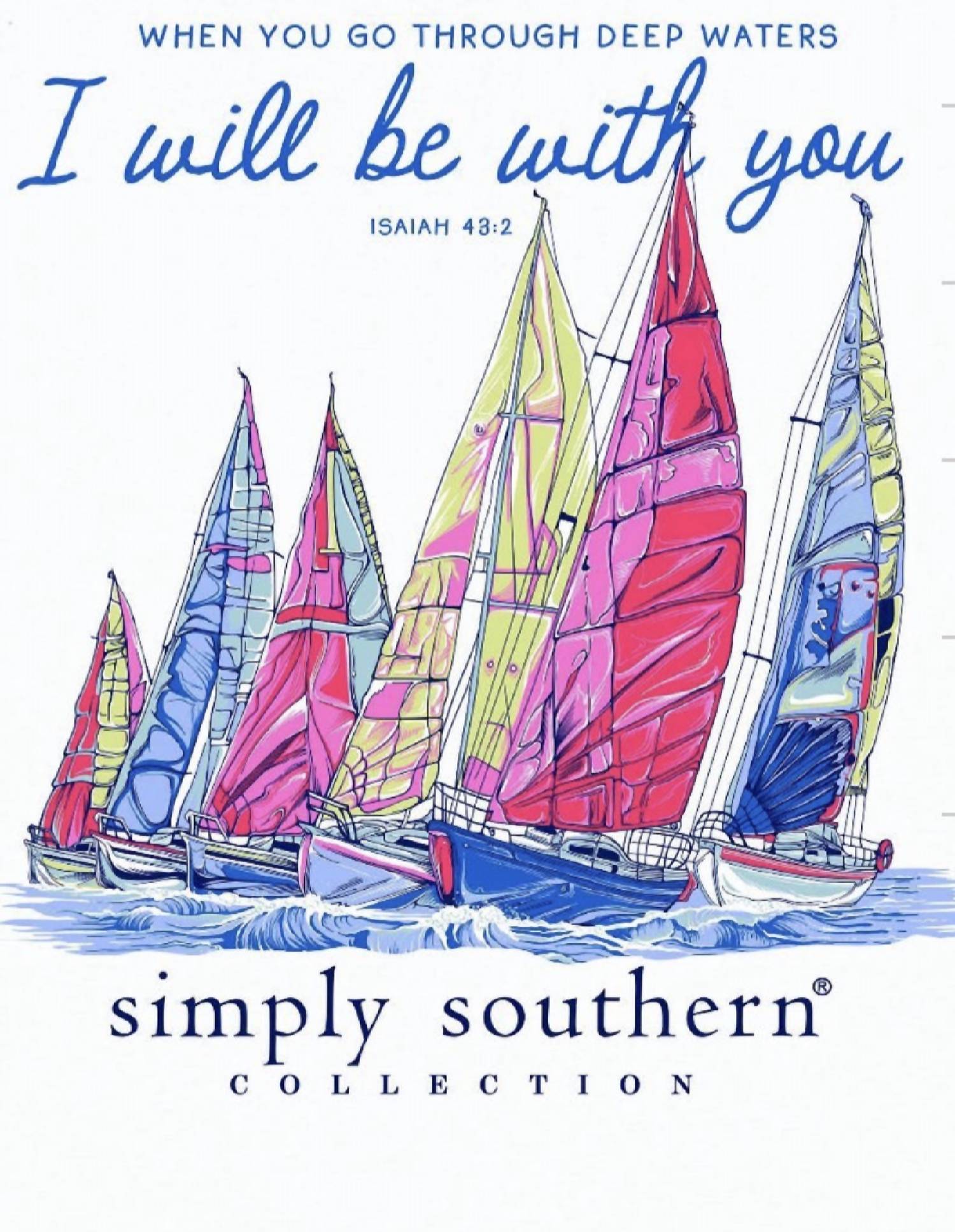 Simply Southern - Women's Deep Water Tee