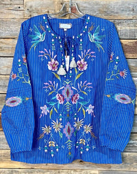 Johnny Was - Women's Gabriella Pintuck Blouse