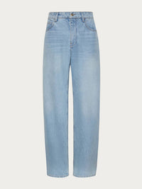 Ossou Rider Straight Leg Jeans in salt wash - women's jeans - view 5