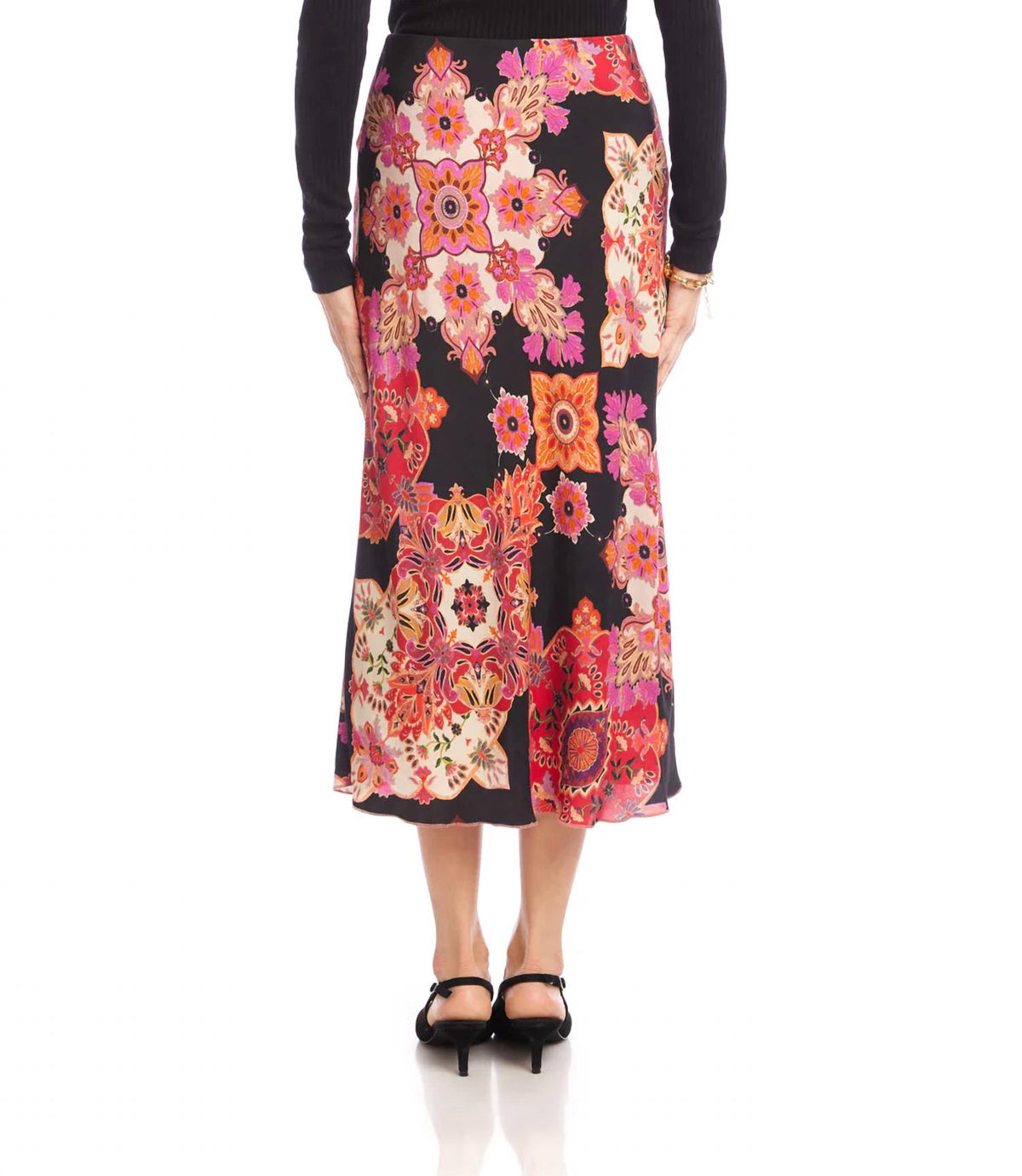 Karen Kane - Bias Cut Midi Skirt