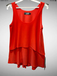 Sympli - Women's Sleeveless cascade top