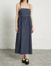 The Korner - Charleston Denim Midi Dress