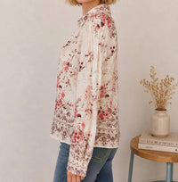 Elie Tahari - Floral Blouse