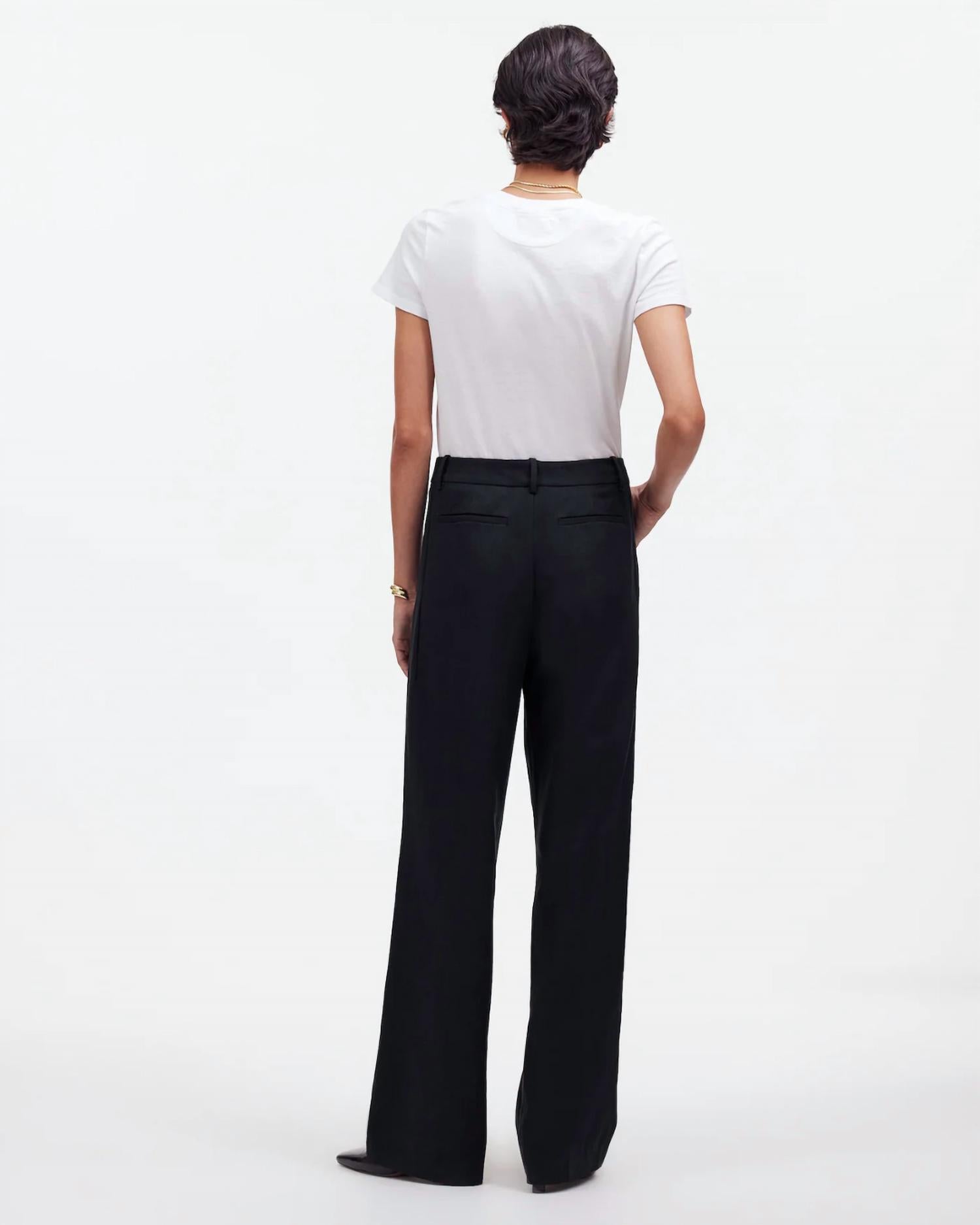 Madewell - Slouchy Straight Drapey Twill Pants