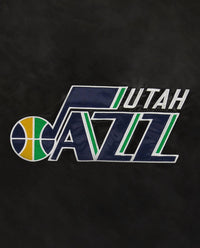 Starter - Men's Utah Jazz Varsity Satin Full Snap Ace Jacket