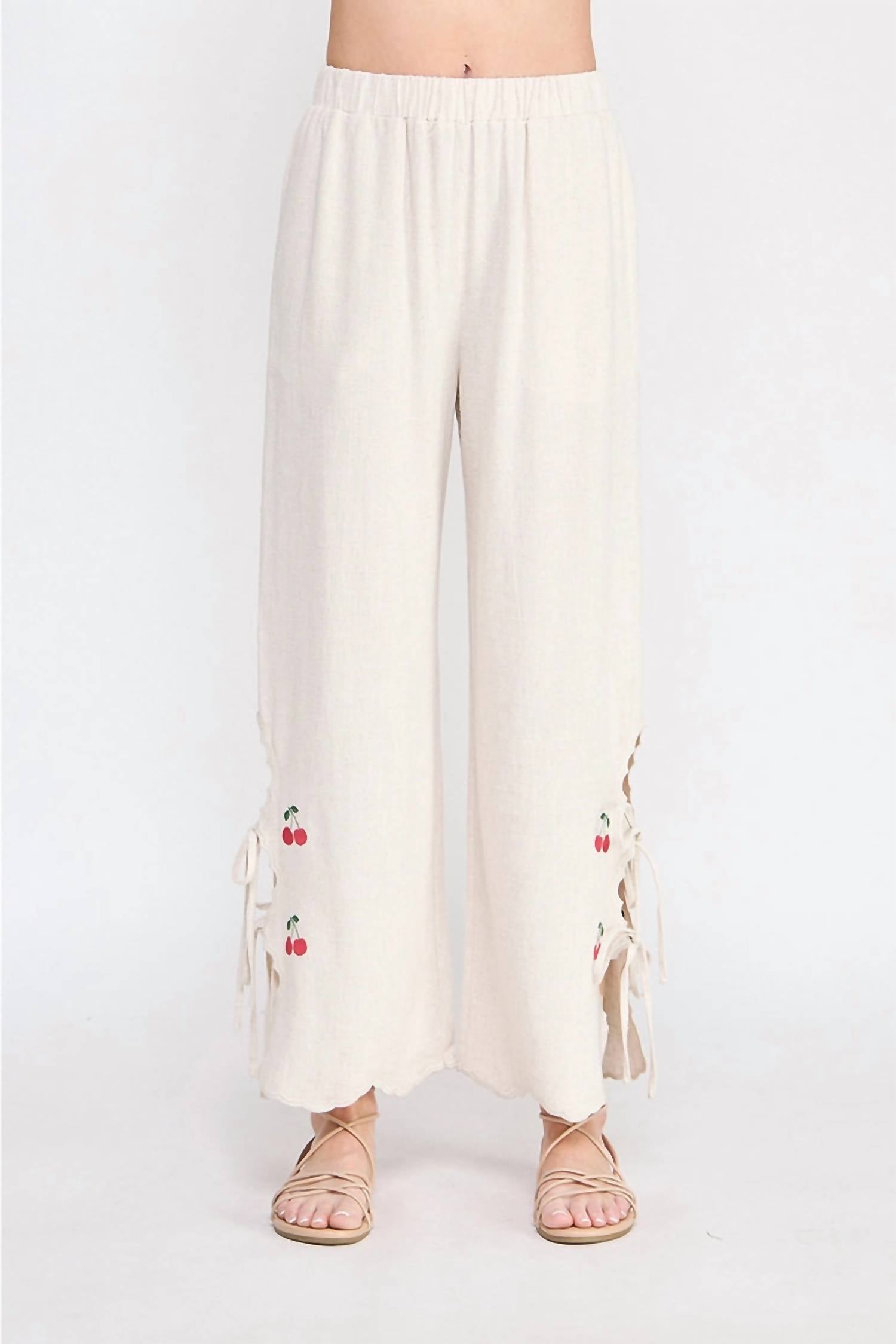 Allie Rose - Cherry Pants