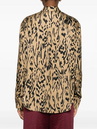 Forte Forte - Moiree Print Satin Oversized Shirt