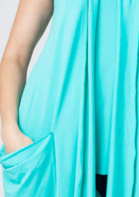 Angel Apparel - Draped Pocket Vest