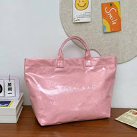 Josslyn By Wall To Wall - Women's Glossy Waterproof Tote Bag
