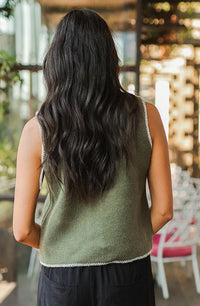 Entro - Sleeveless Button Up Vest