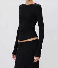 Eterne - Long Sleeve Fitted Top