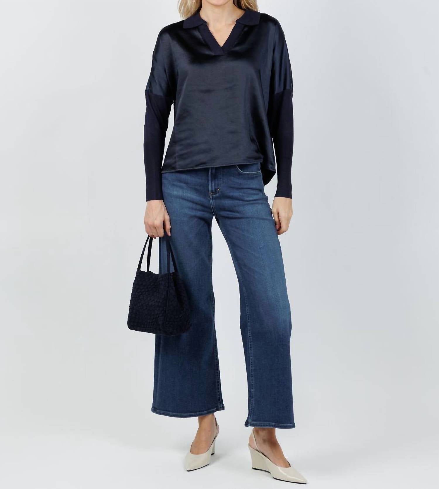 Citizens Of Humanity - Lyra Wide Leg Crop Clean Hem Jeans