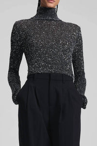 A.L.C. - Kendall Sequin Embellished Top