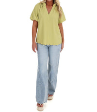 Umgee - Women's Easy Daydream Textured Top