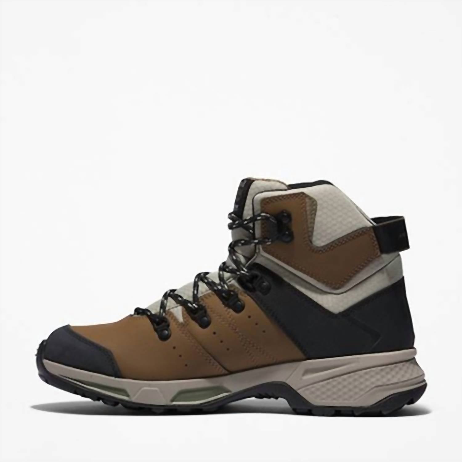 Timberland Men's Switchback Waterproof Hiker Boots in brown green - men's boots - view 4