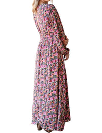 Maxmila Paris - Caroline Garden Romance Floral Print Maxi Dress