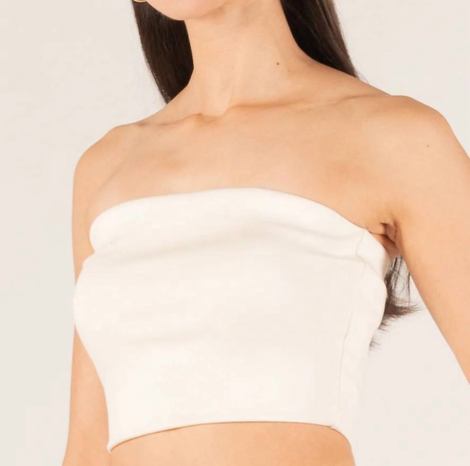 Before You - Willa Cropped Bandeau Top