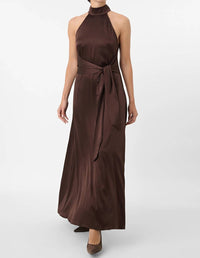 Toccin - Jocelyn Maxi Silky Satin Dress