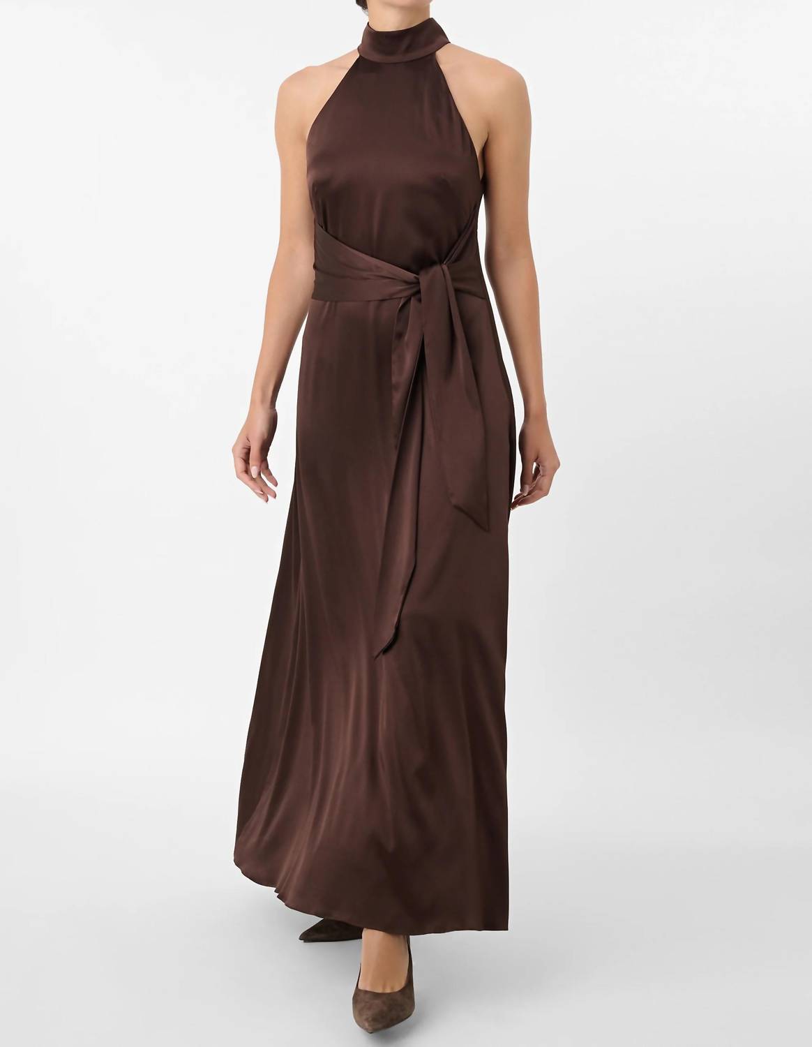 Toccin - Jocelyn Maxi Silky Satin Dress